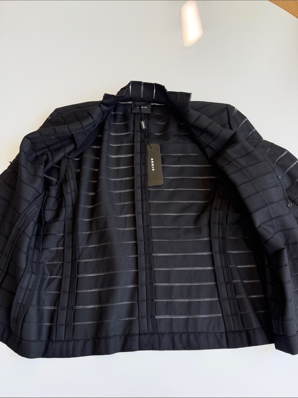 NWT AKRIS Open-Work Jacket Size M/10 - Picture 8 of 10